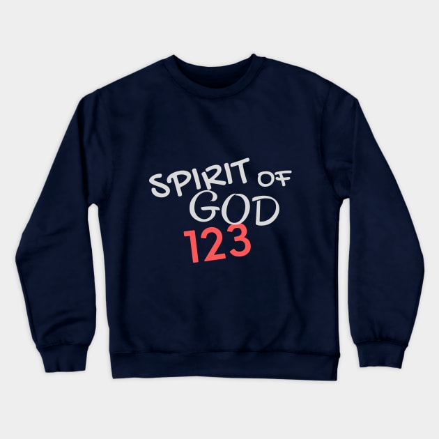 Spirit Of God Crewneck Sweatshirt by Qodeshim